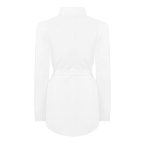 Poplin Belted Shirt Jacket