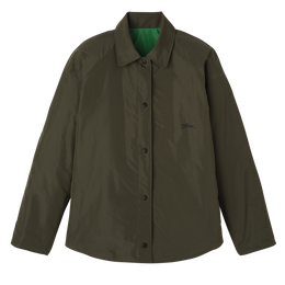 Padded blouson Khaki/Green - Technical taffeta
