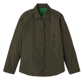 Padded blouson Khaki/Green - Technical taffeta