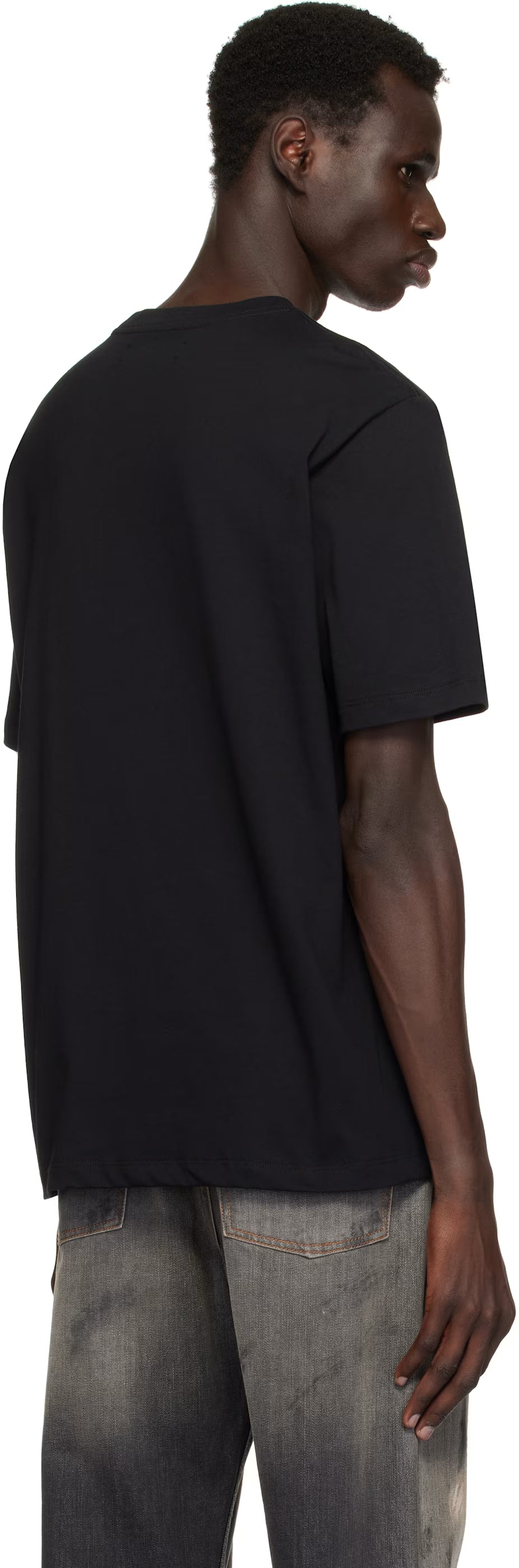 Black 'Amiri' Script T-shirt