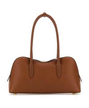 Ryder Medium Shoulder Bag in Caramel