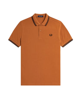 Fred Perry Classic Brown Polo Shirt