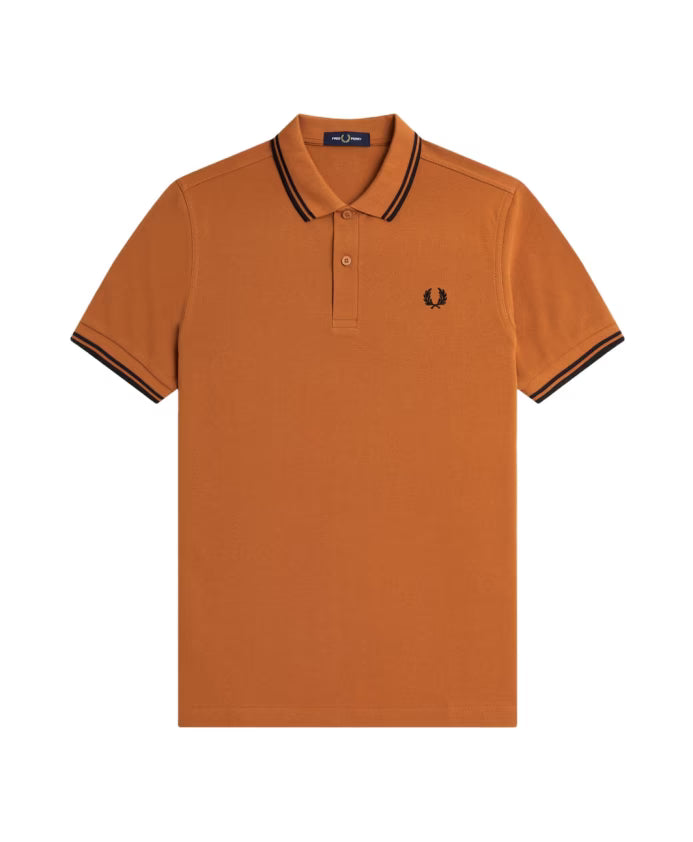 Fred Perry Classic Brown Polo Shirt