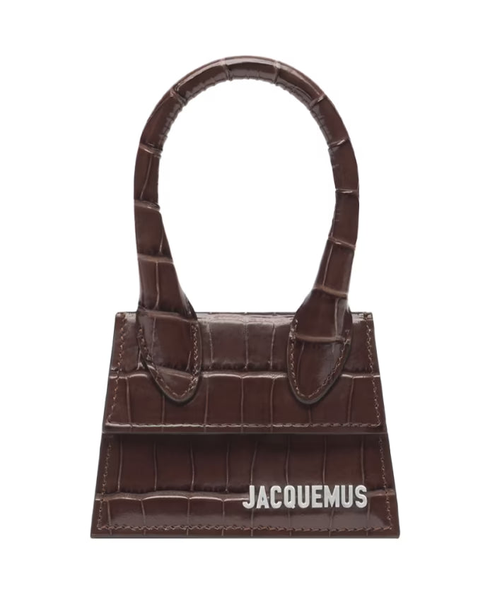 Brown Leather Bag with Cotton Interior