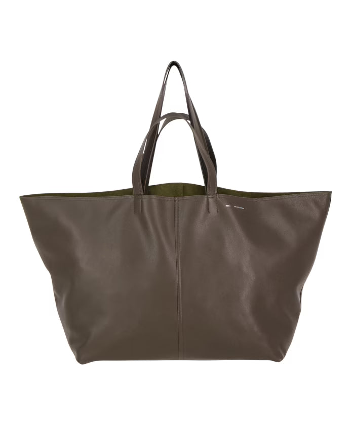 Brown Leather Tote Bag
