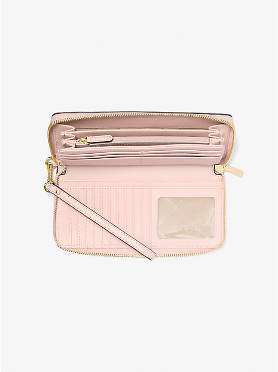 Jet Set Travel Large Logo Continental Wristlet