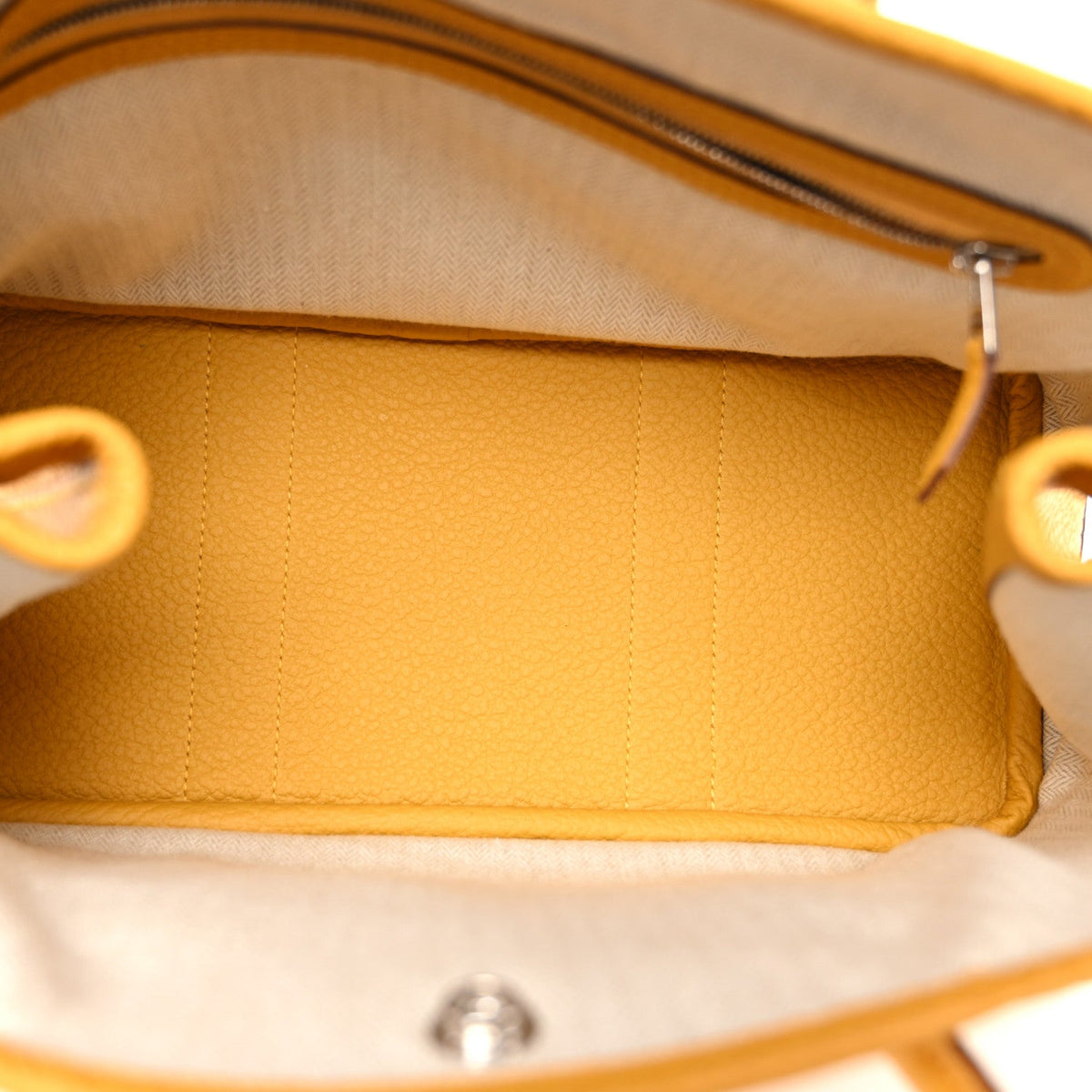 Hermes Vache Country Garden Party 30 TPM Jaune Ambre