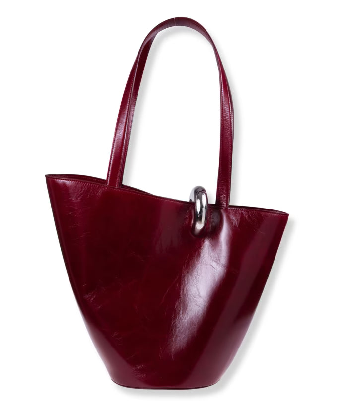 Asymmetric Bucket Shoulder Bag