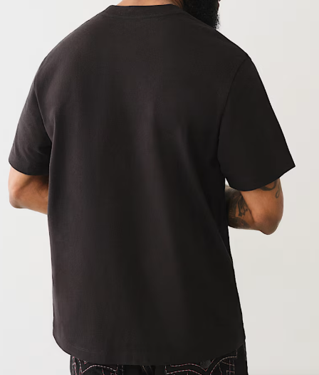 CROSS STITCH ARCHED LOGO TEE