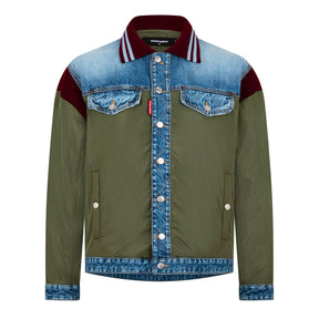 Varsity Denim Jacket