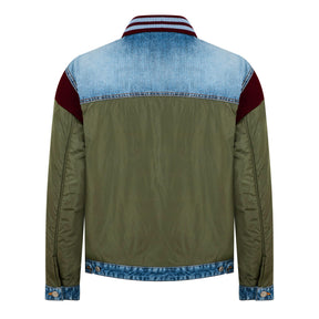 Varsity Denim Jacket