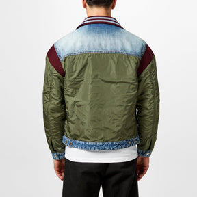 Varsity Denim Jacket