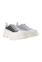 Alexander McQueen Multi Leather Tread Slick Sneakers