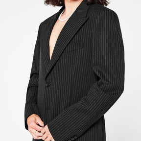 Stripe Blazer