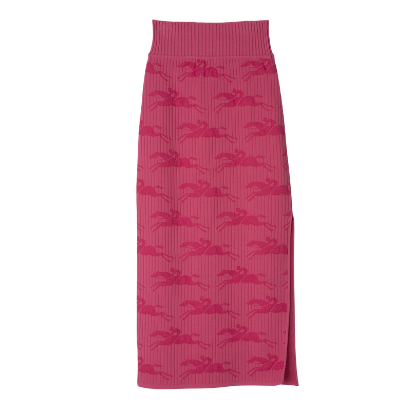 Midi skirt Pink - Knit
