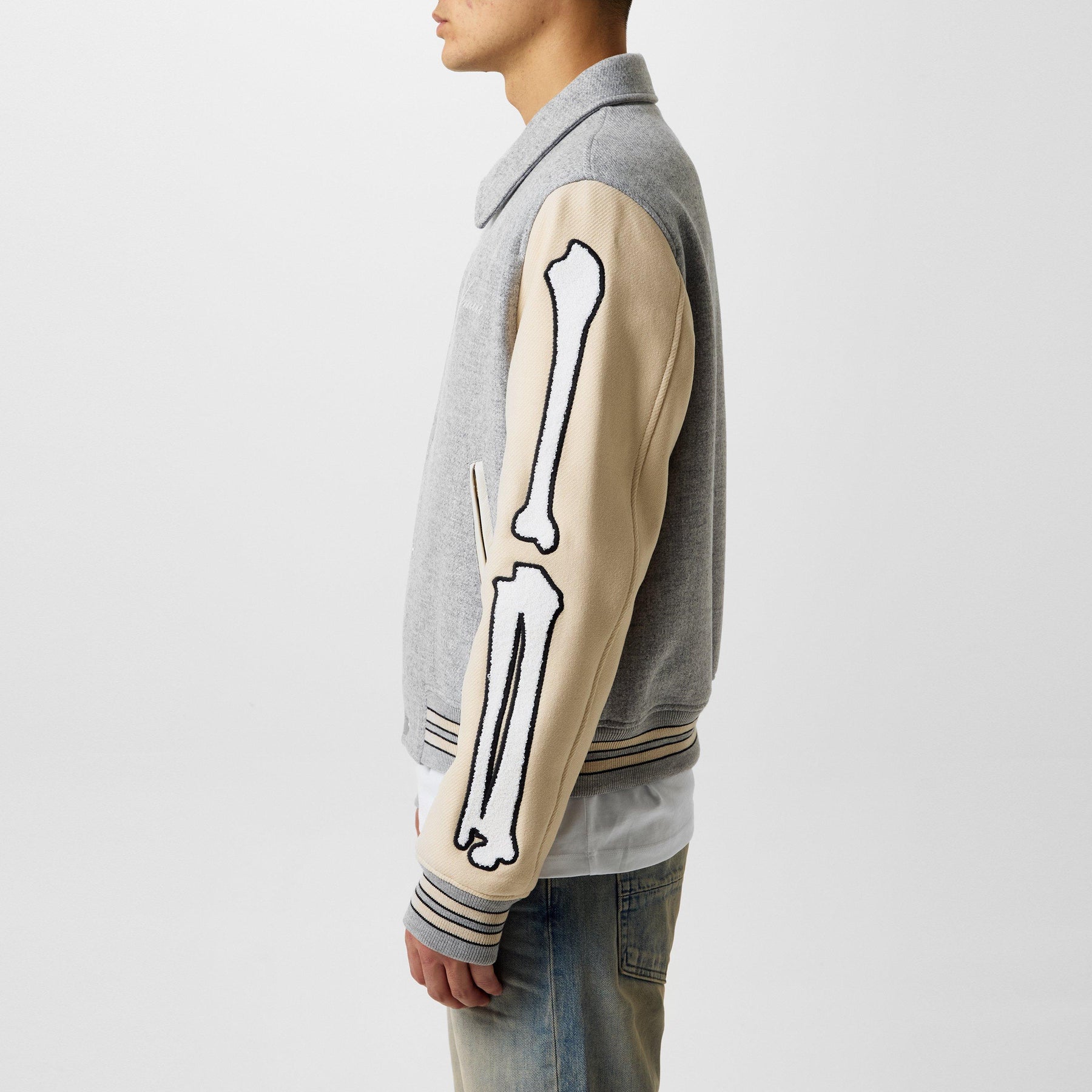 Bones Wool Varsity Jacket