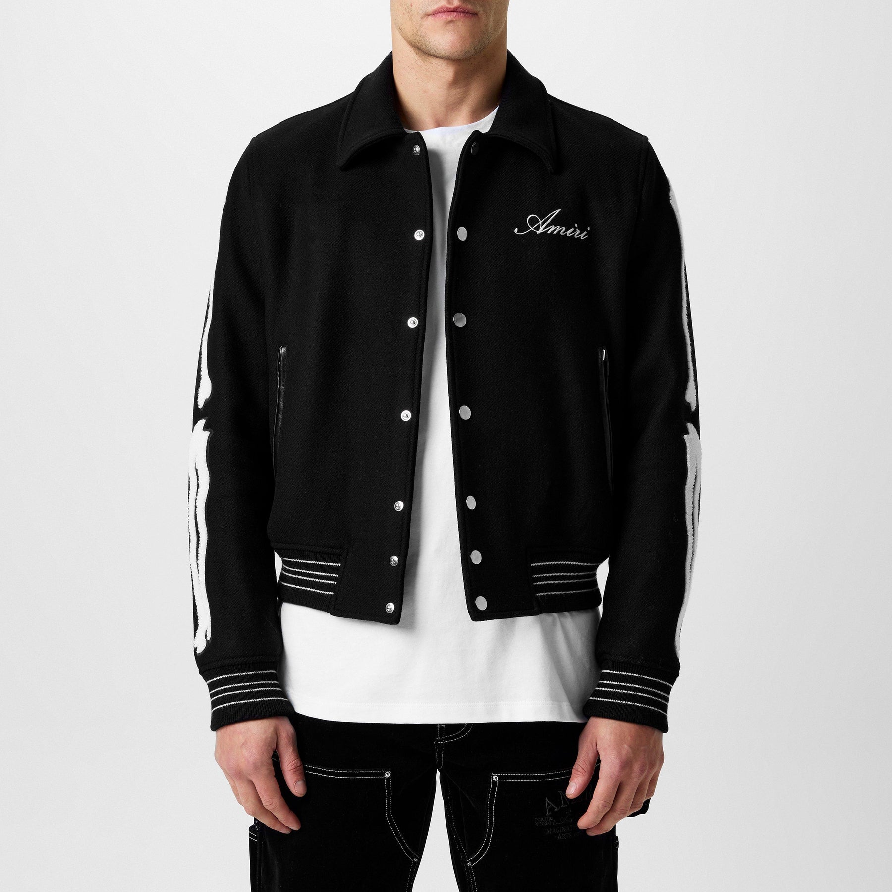Bones Wool Varsity Jacket