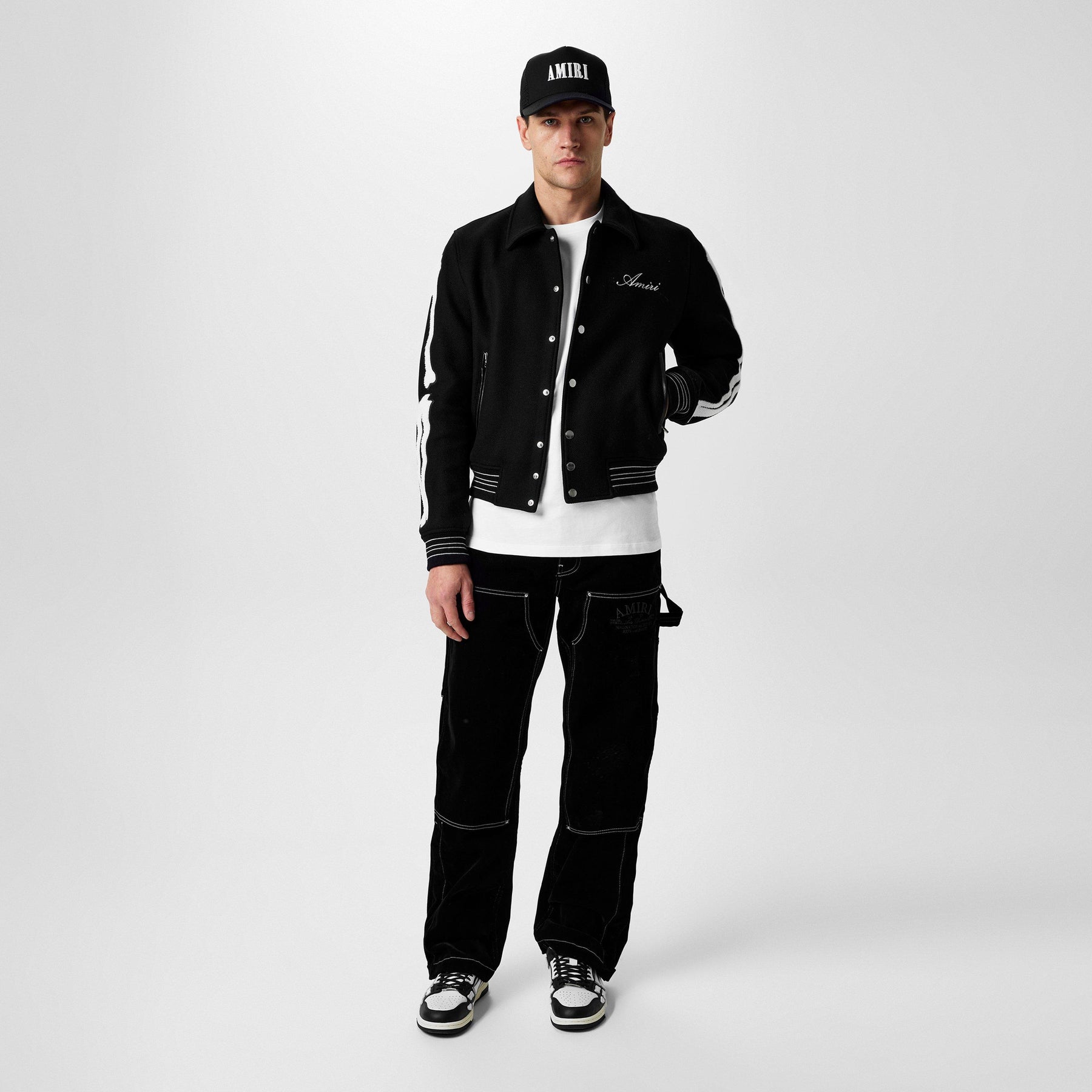 Bones Wool Varsity Jacket