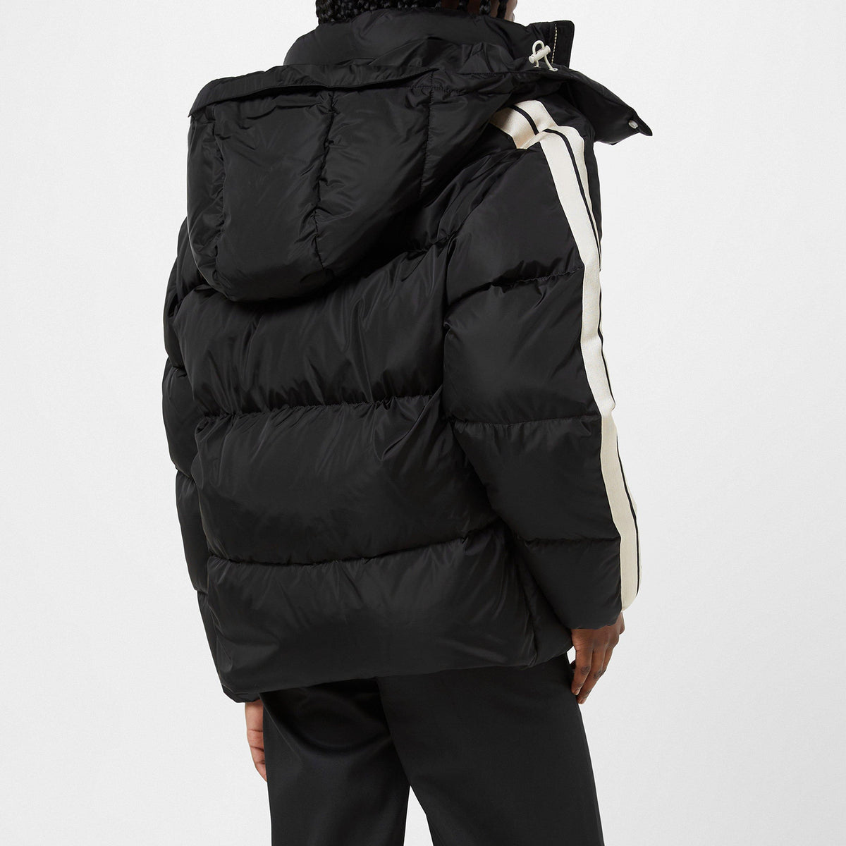 Hood Logo Puffer Jacket