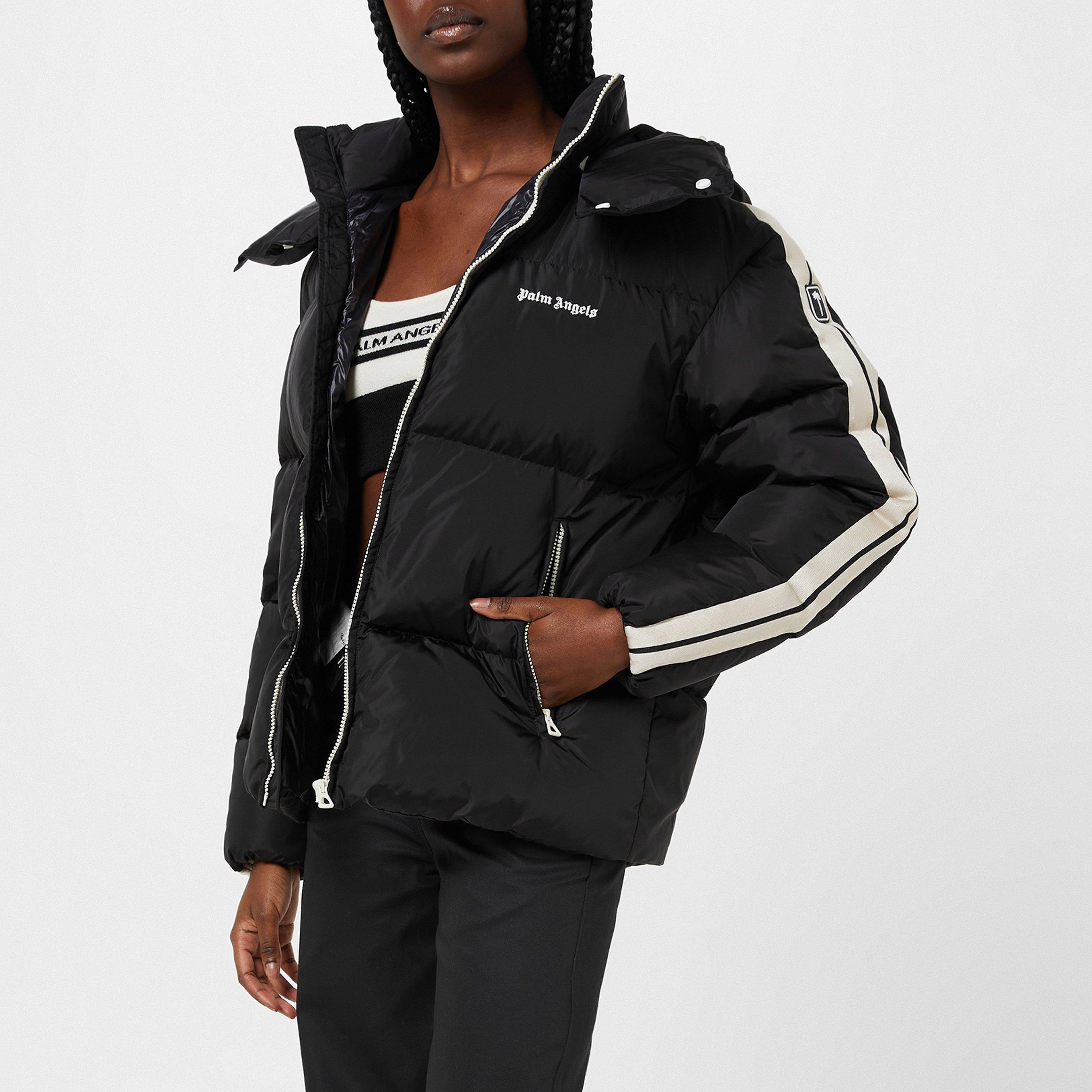 Hood Logo Puffer Jacket