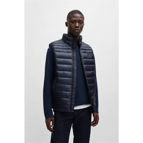 Men's Logo-Patch Water-Repellent Gilet