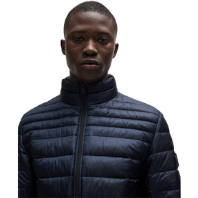 Water-Repellent Logo Badge Padded Jacket