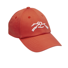 Solid cap Tomato - Cotton blend