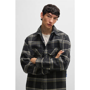 Oversized Check Cotton Shirt