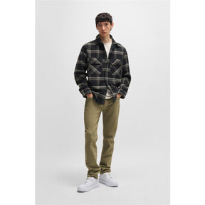 Oversized Check Cotton Shirt