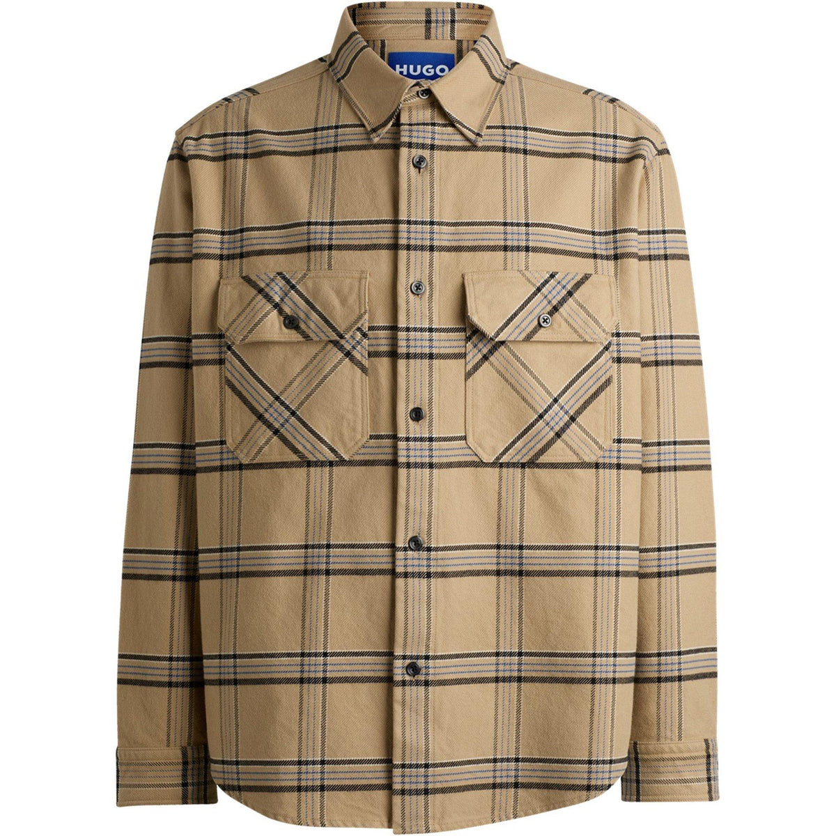 Oversized Check Cotton Shirt
