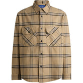 Oversized Check Cotton Shirt