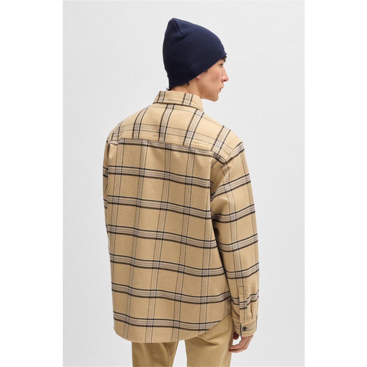 Oversized Check Cotton Shirt