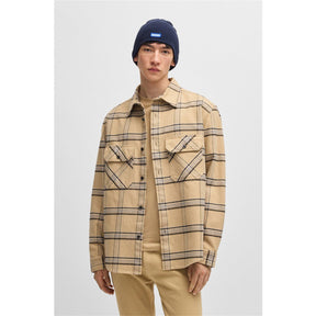 Oversized Check Cotton Shirt