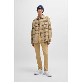 Oversized Check Cotton Shirt