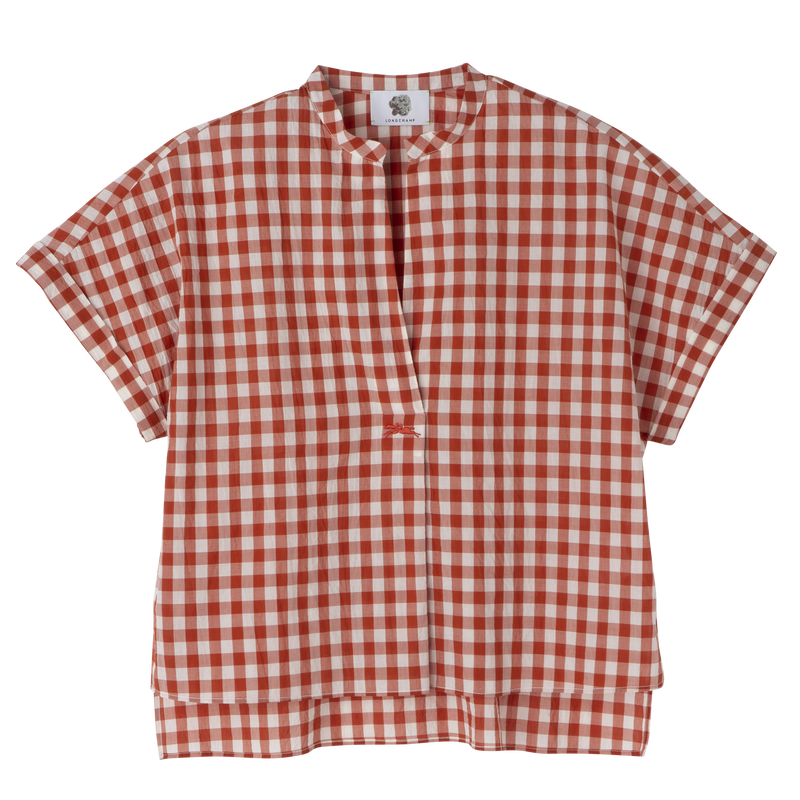 Blouse Bark - Vichy jacquard