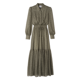 Long dress Laurel - Printed veil