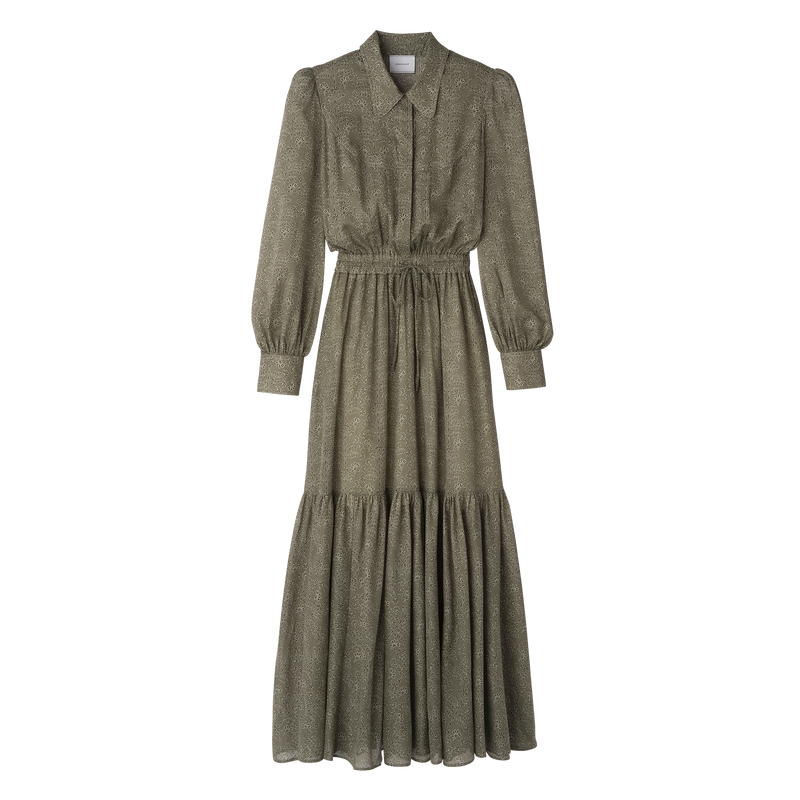 Long dress Laurel - Printed veil