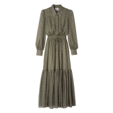 Long dress Laurel - Printed veil