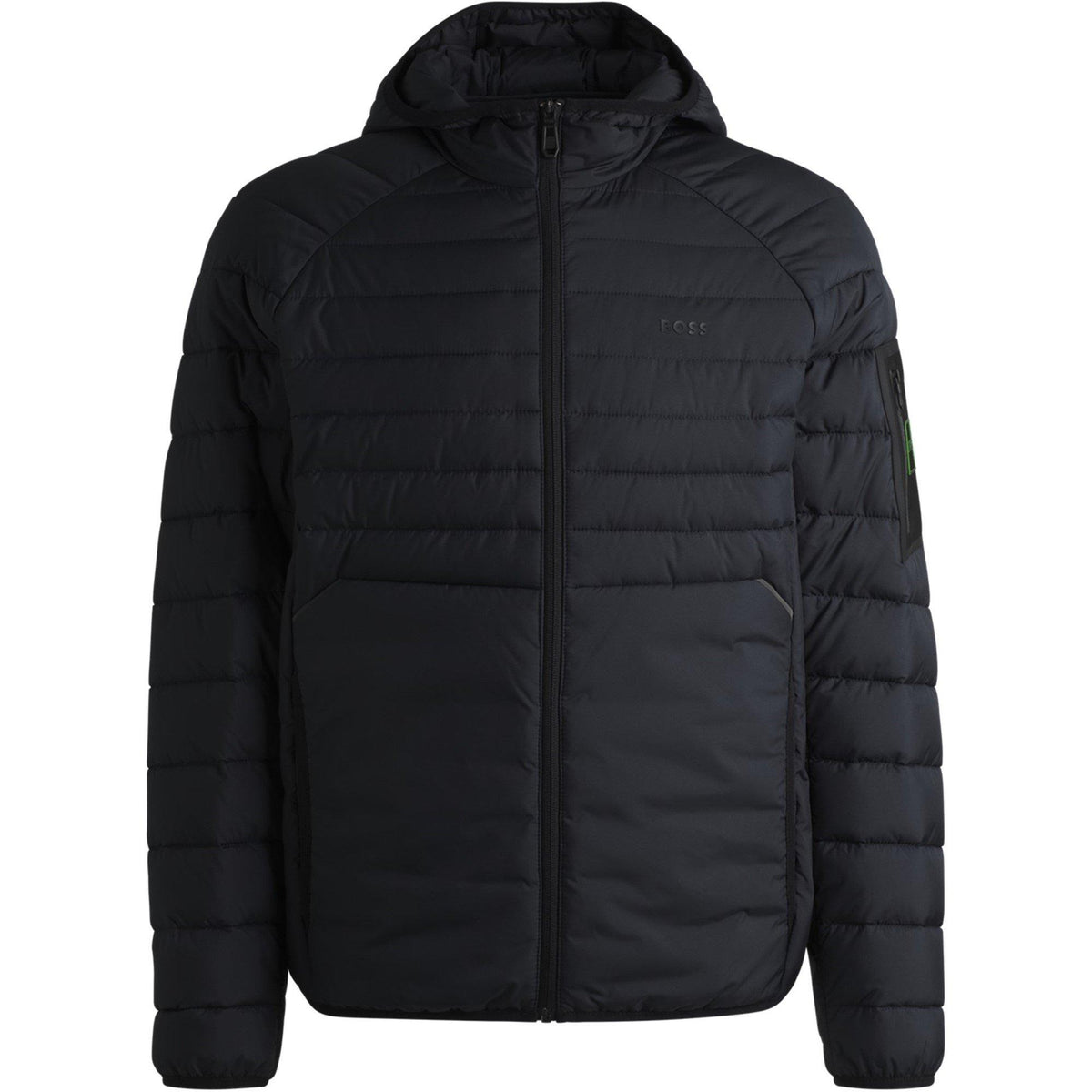Water-Repellent Reflective Detail Puffer Jacket