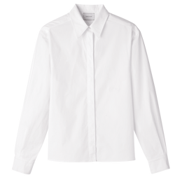 Shirt White - Popelin