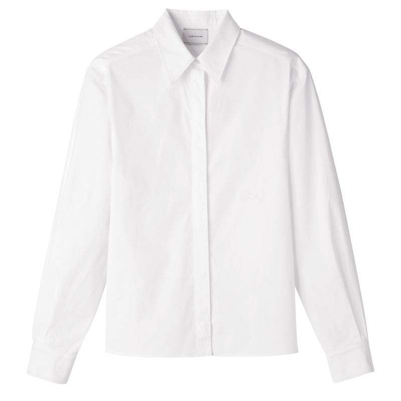 Shirt White - Popelin