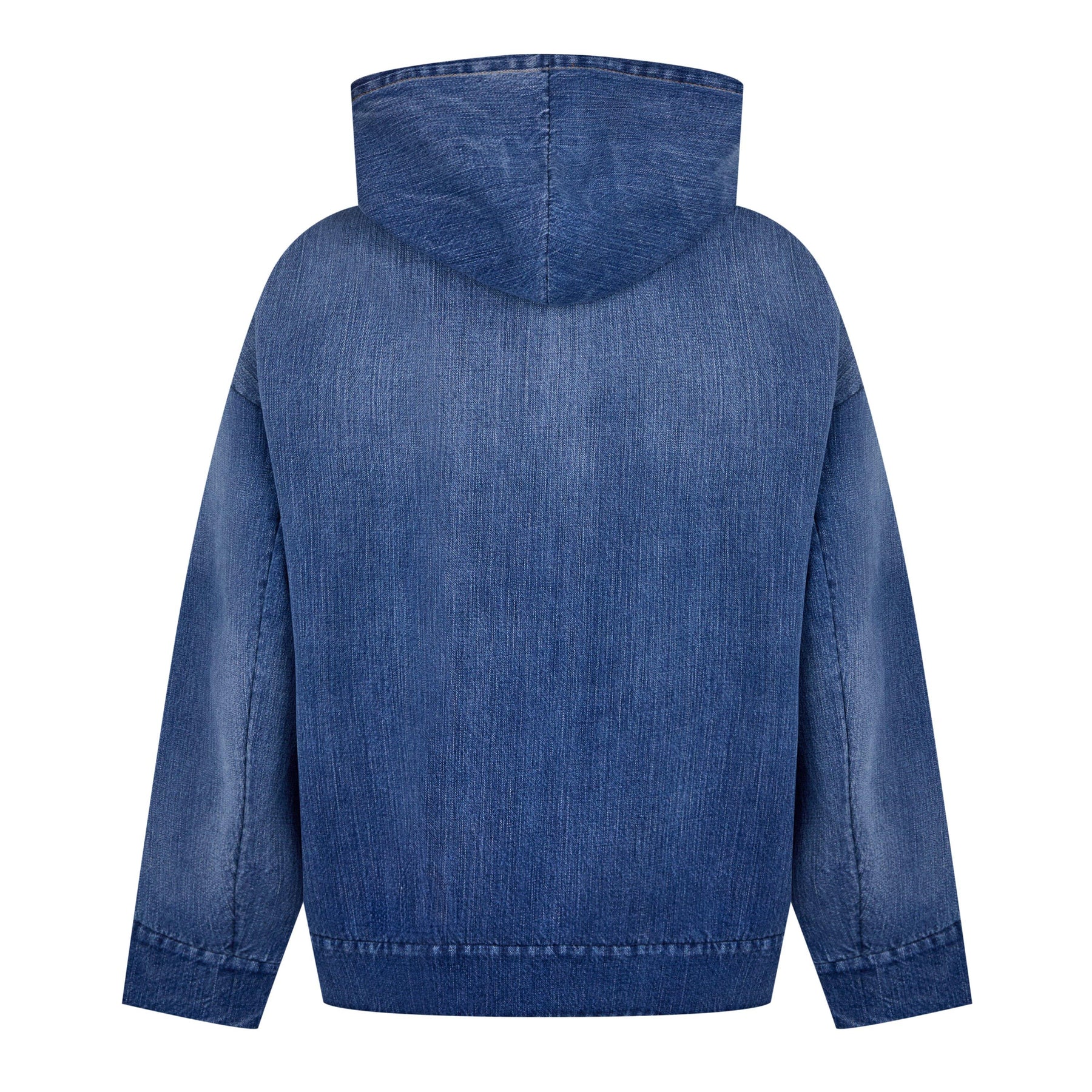 Valentino Hood Denim Jacket