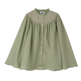 Blouse Vervain - Smocked veil