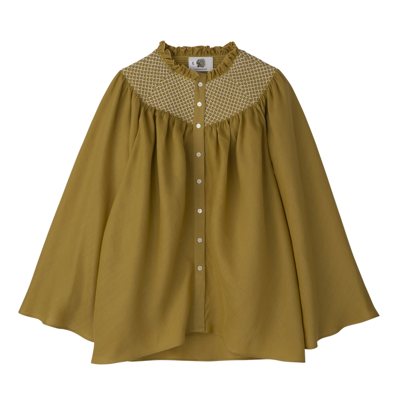 Blouse Ginger - Smocked veil