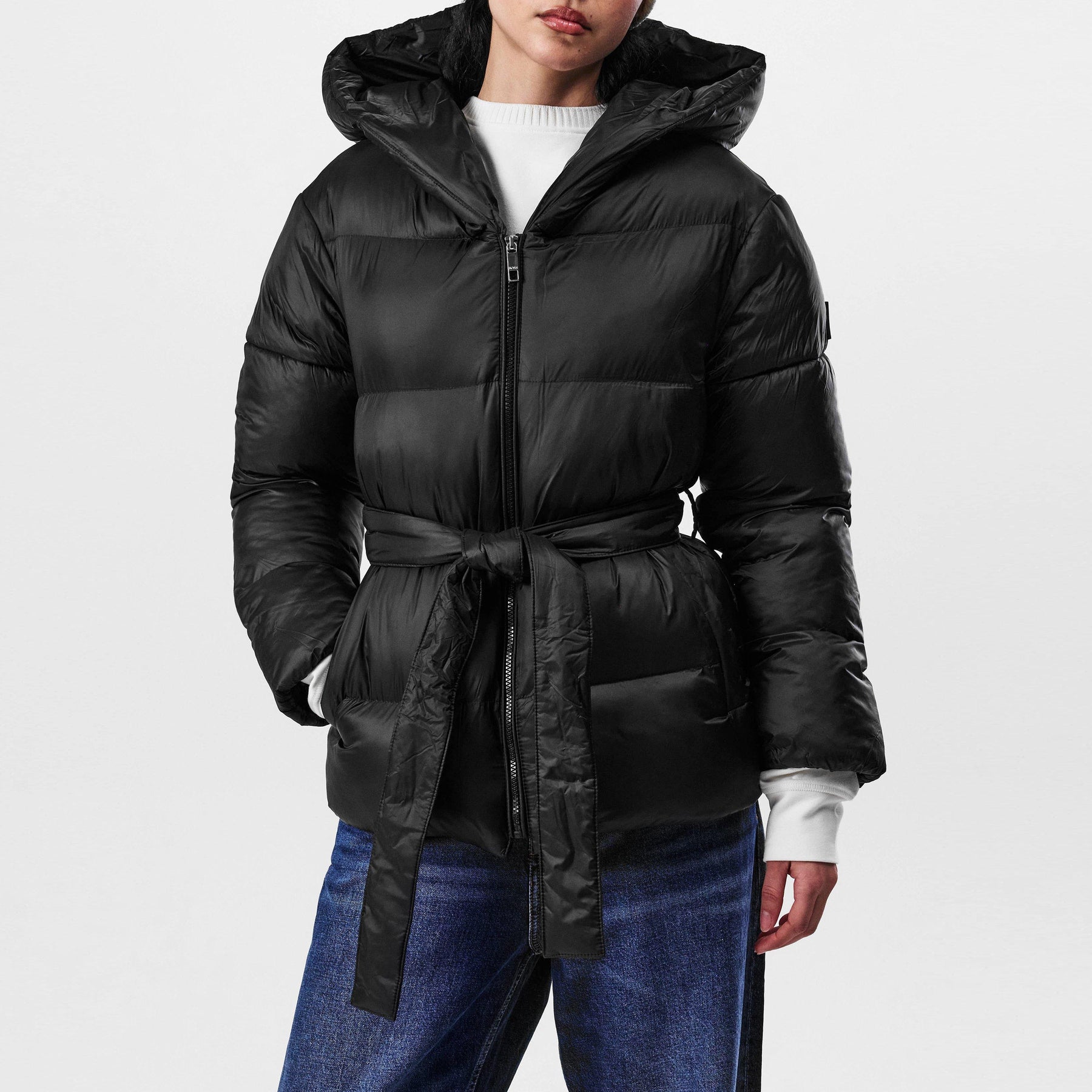 Women's Peruni Puffer Jacket, Sleek Design