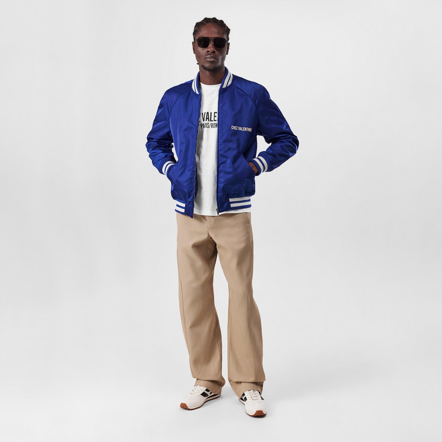 Printed Bomber Jacket