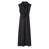 Long dress Black - Popelin