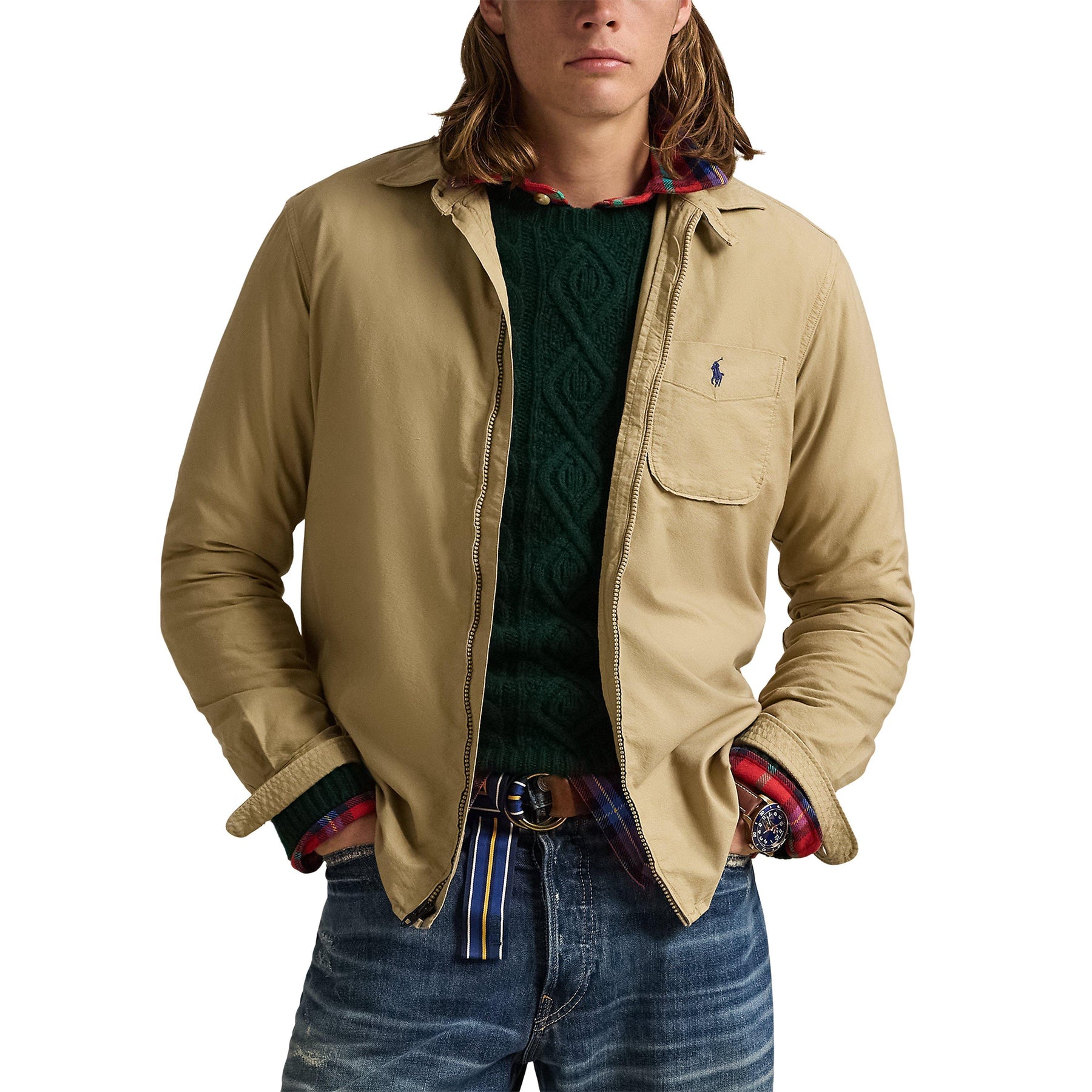 Garment Dye Overshirt