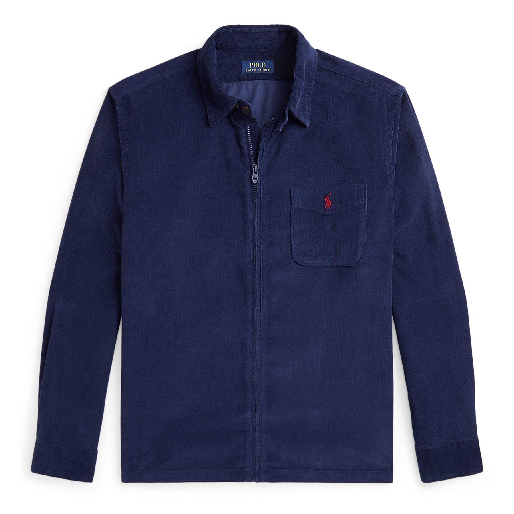 Corduroy Full-Zip Overshirt