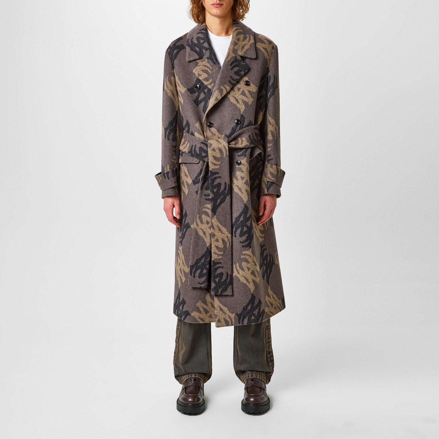 Ma Quad Double Breasted Overcoat